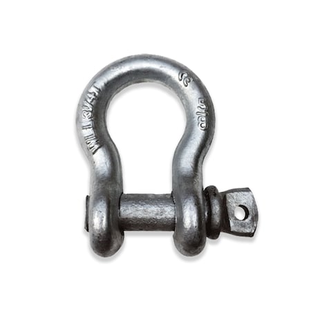 AZTEC LIFTING HARDWARE Shackle Anchor 1-1/8 Screw Pin HDG SPG118